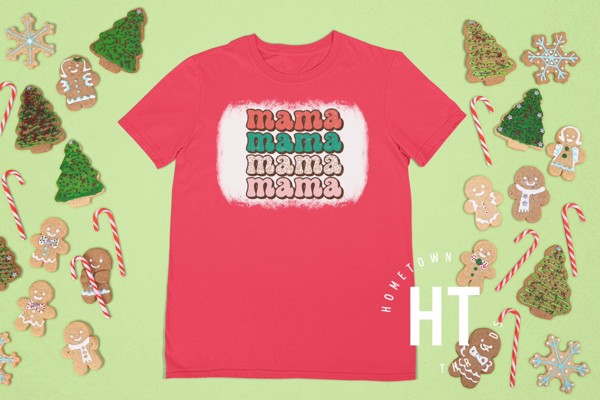 Christmas Mama T-shirt