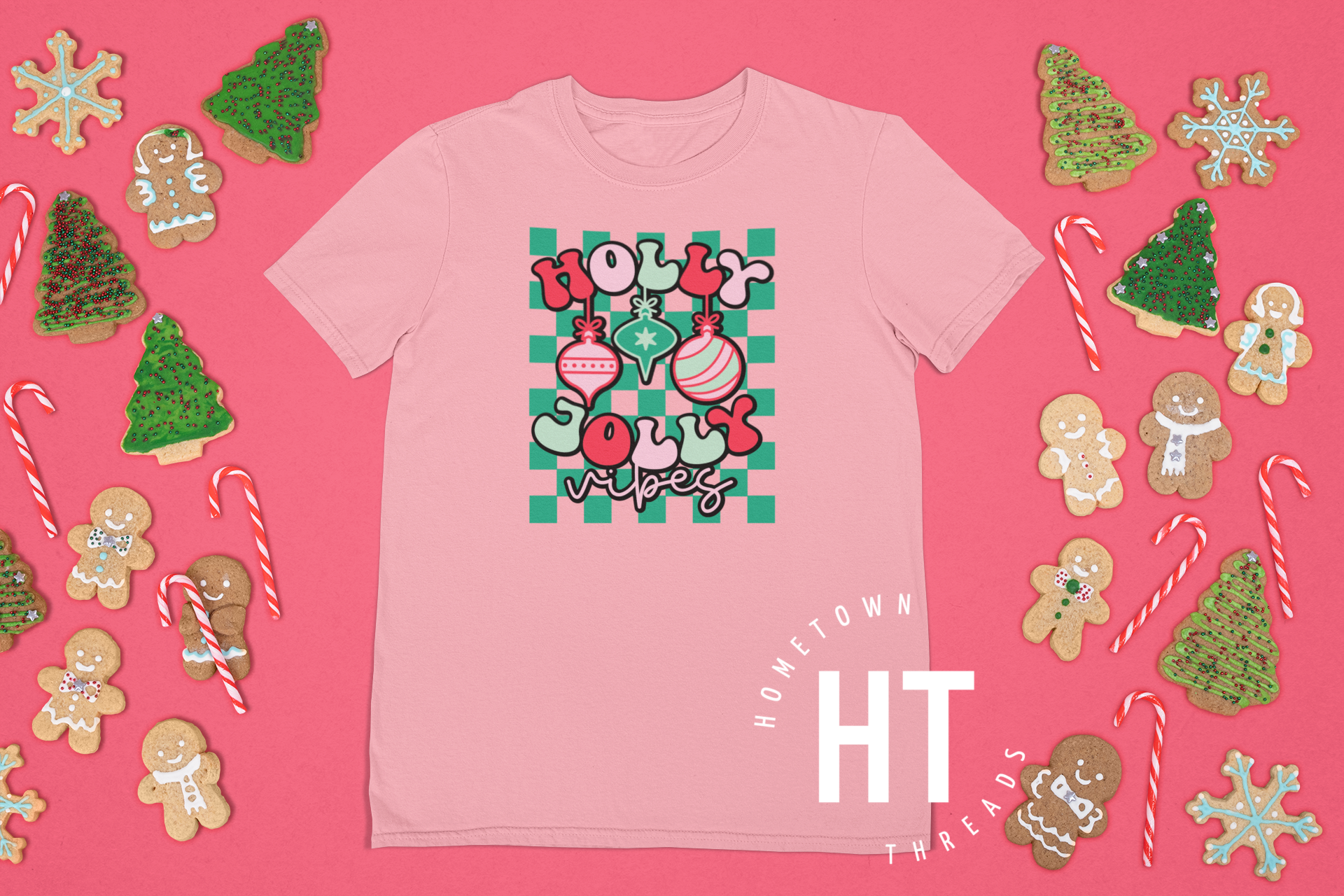 Holly Jolly Vibes T-shirt