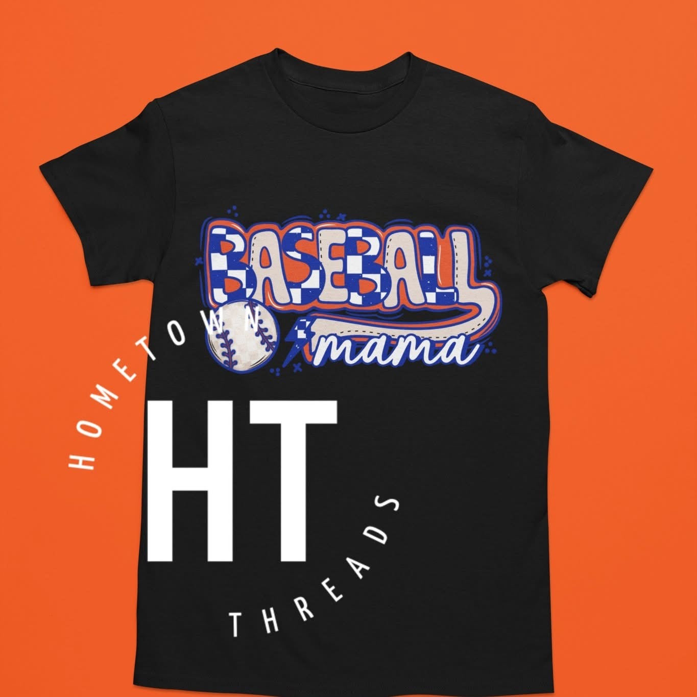 Bartow Baseball Mom Retro