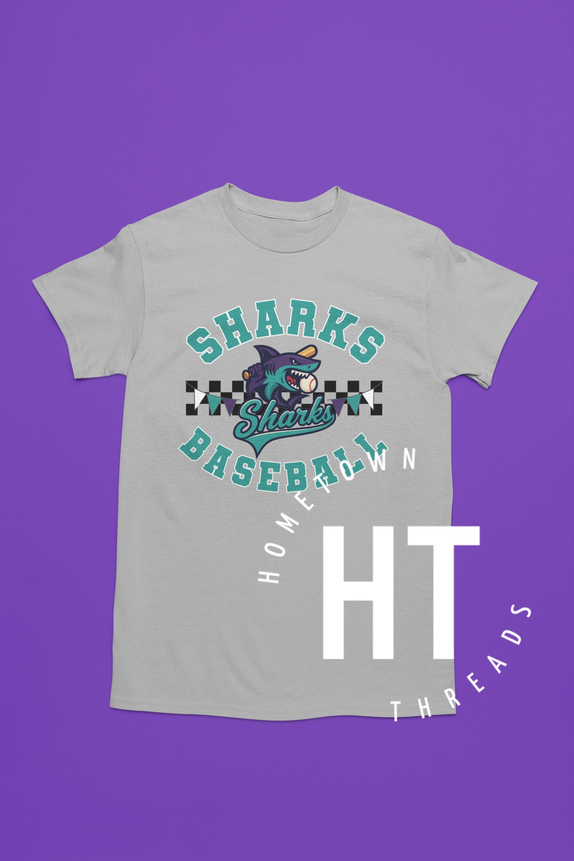 Sharks Checkered 3