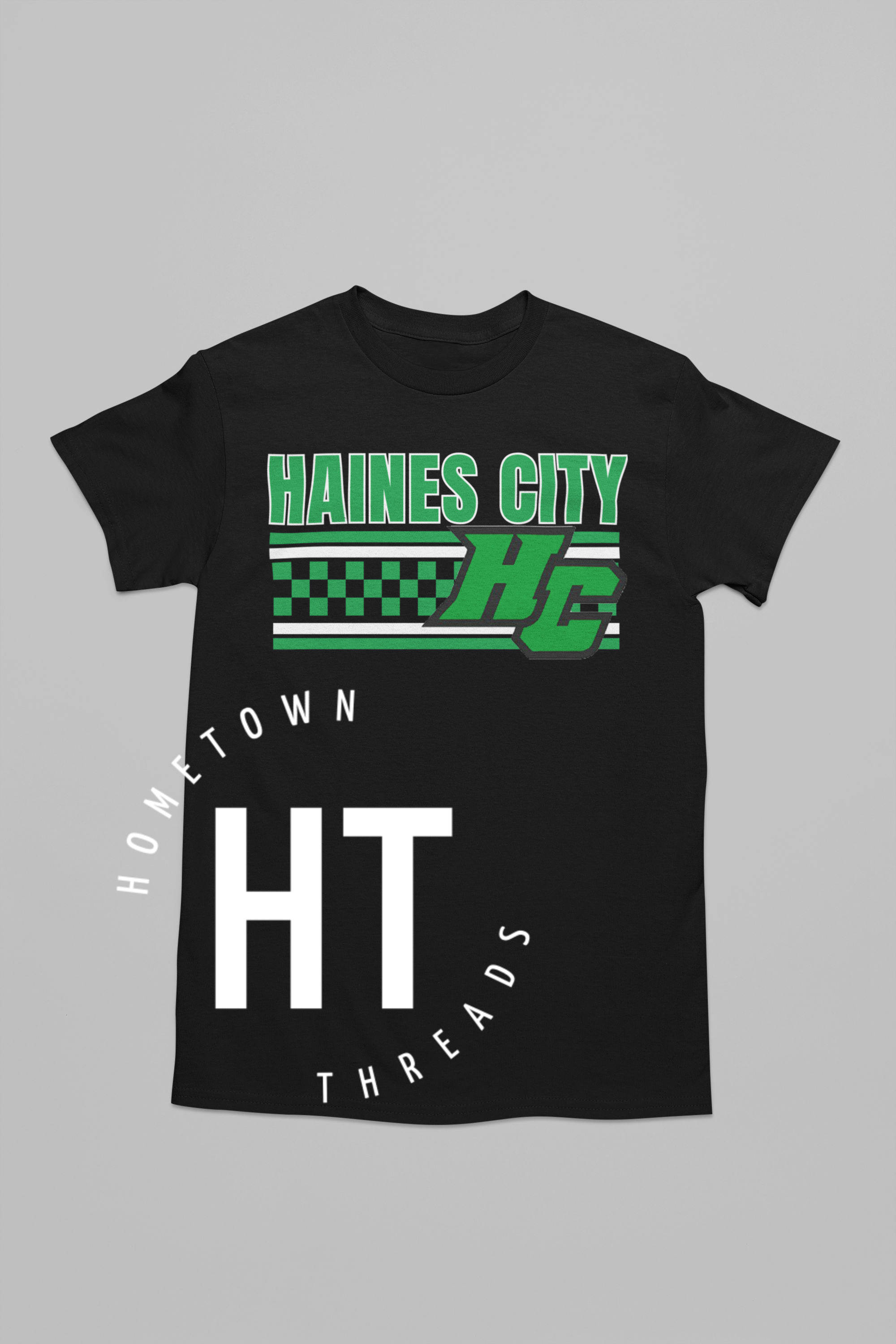 Haines City Checkered Black