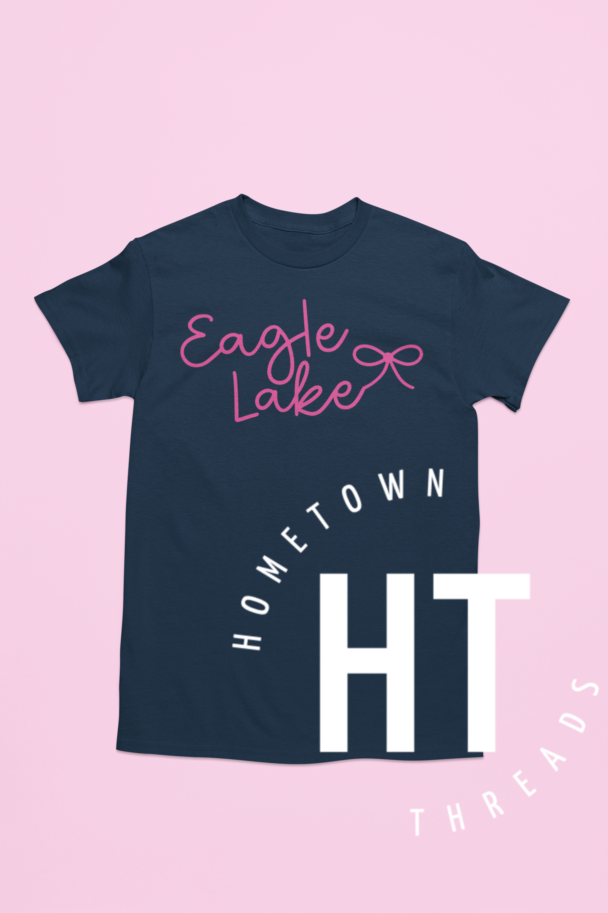 Eagle Lake Pink Bow
