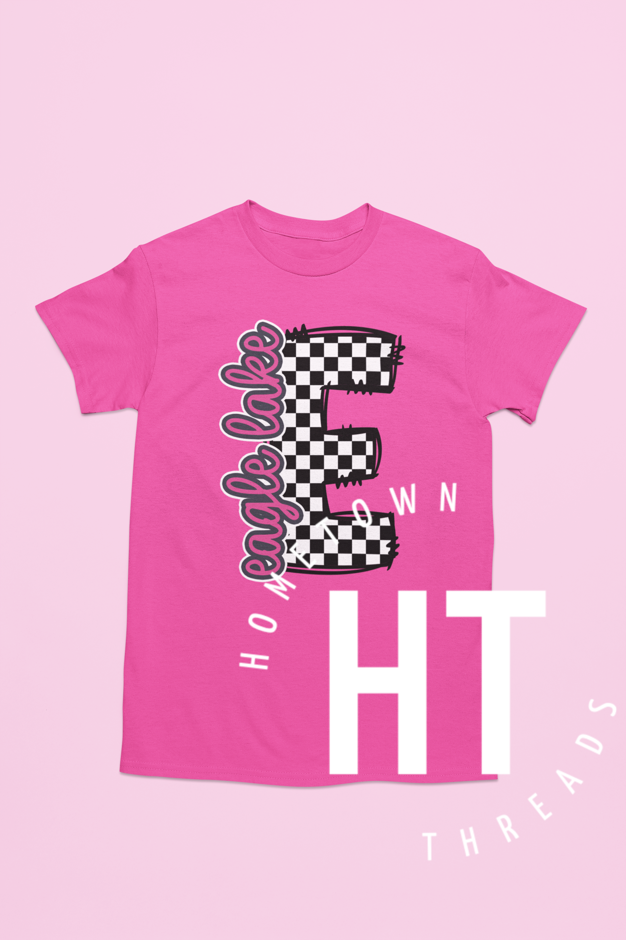 Eagle Lake Softball Checkered E