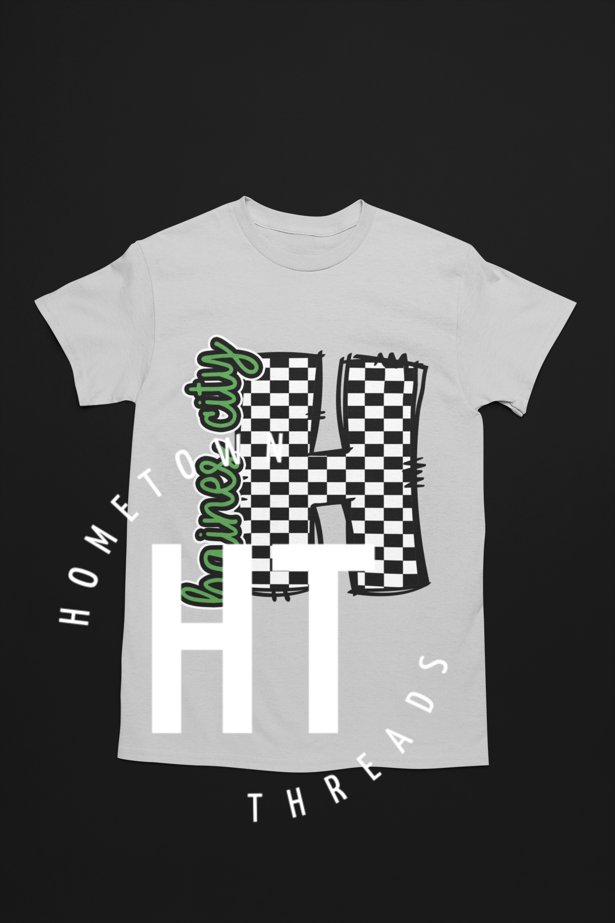 Haines City Checkered H Gray