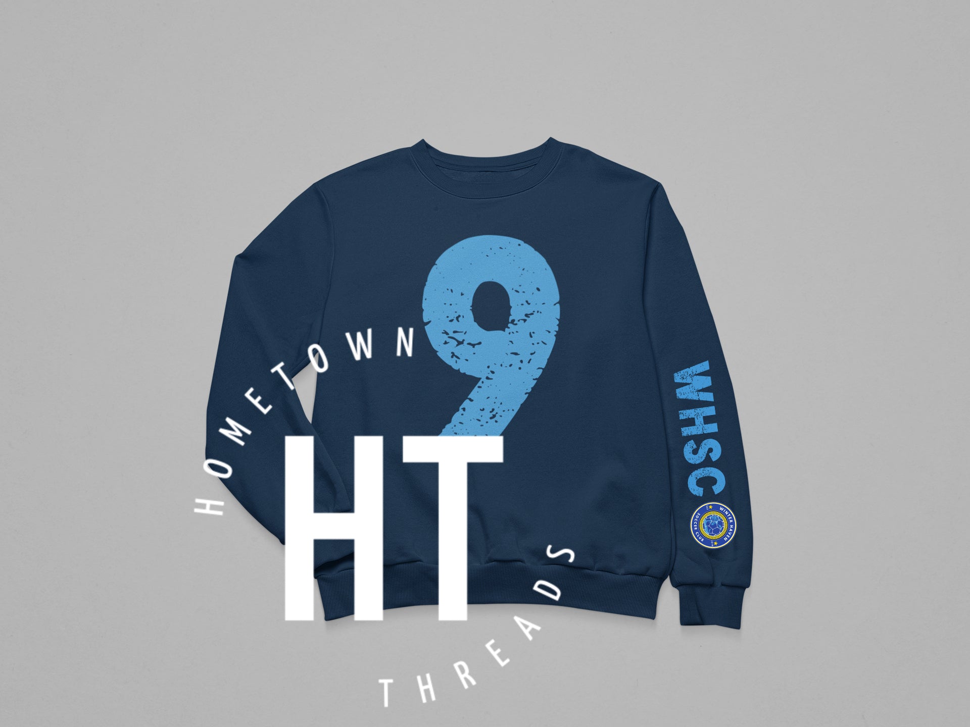 WHCS Crewneck with Oversize Number