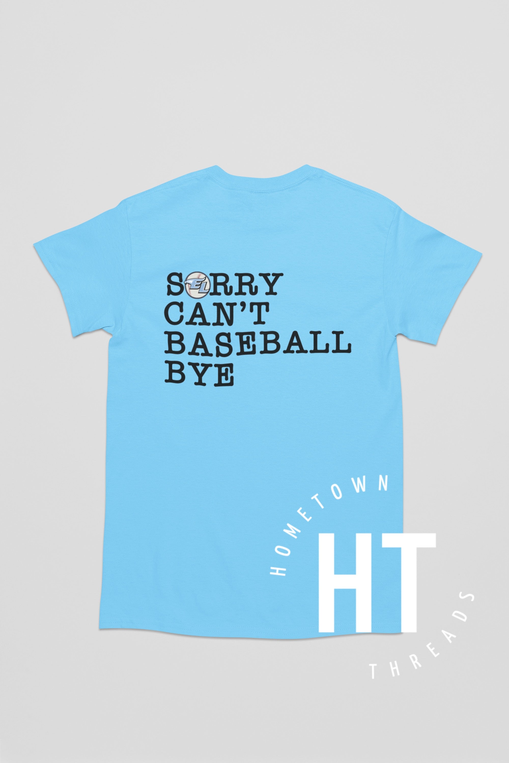 Sorry Can't Baseball Shirt